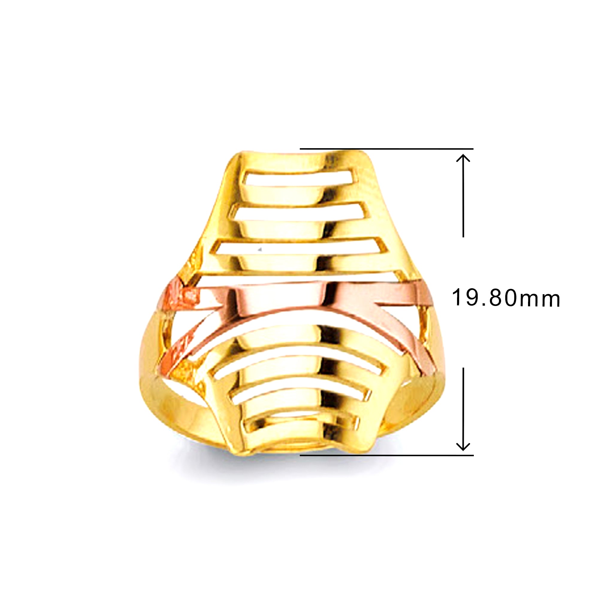 Anomaly Antique Ring in Solid Gold with Measurement