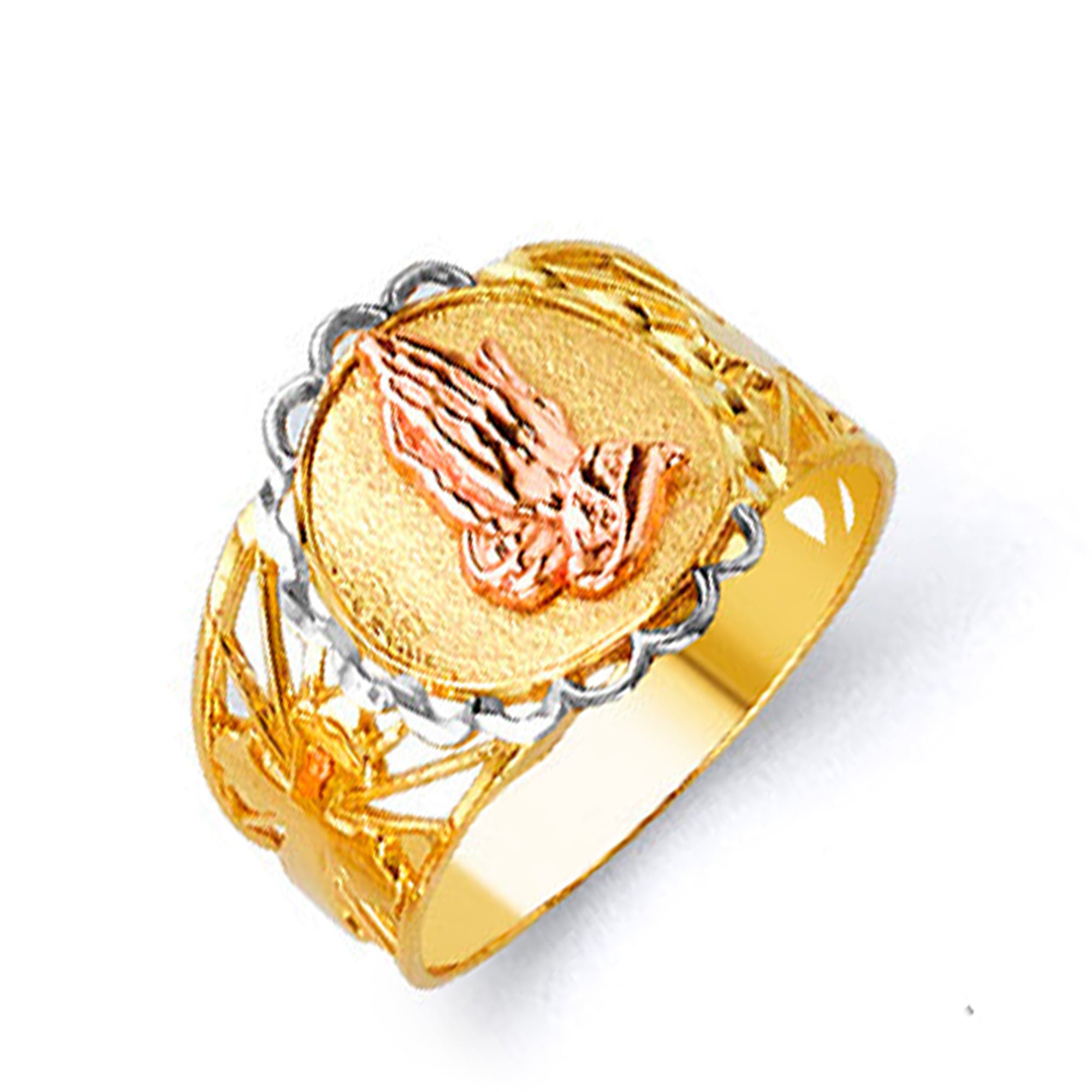 Signet Angel Ring in Solid Gold 