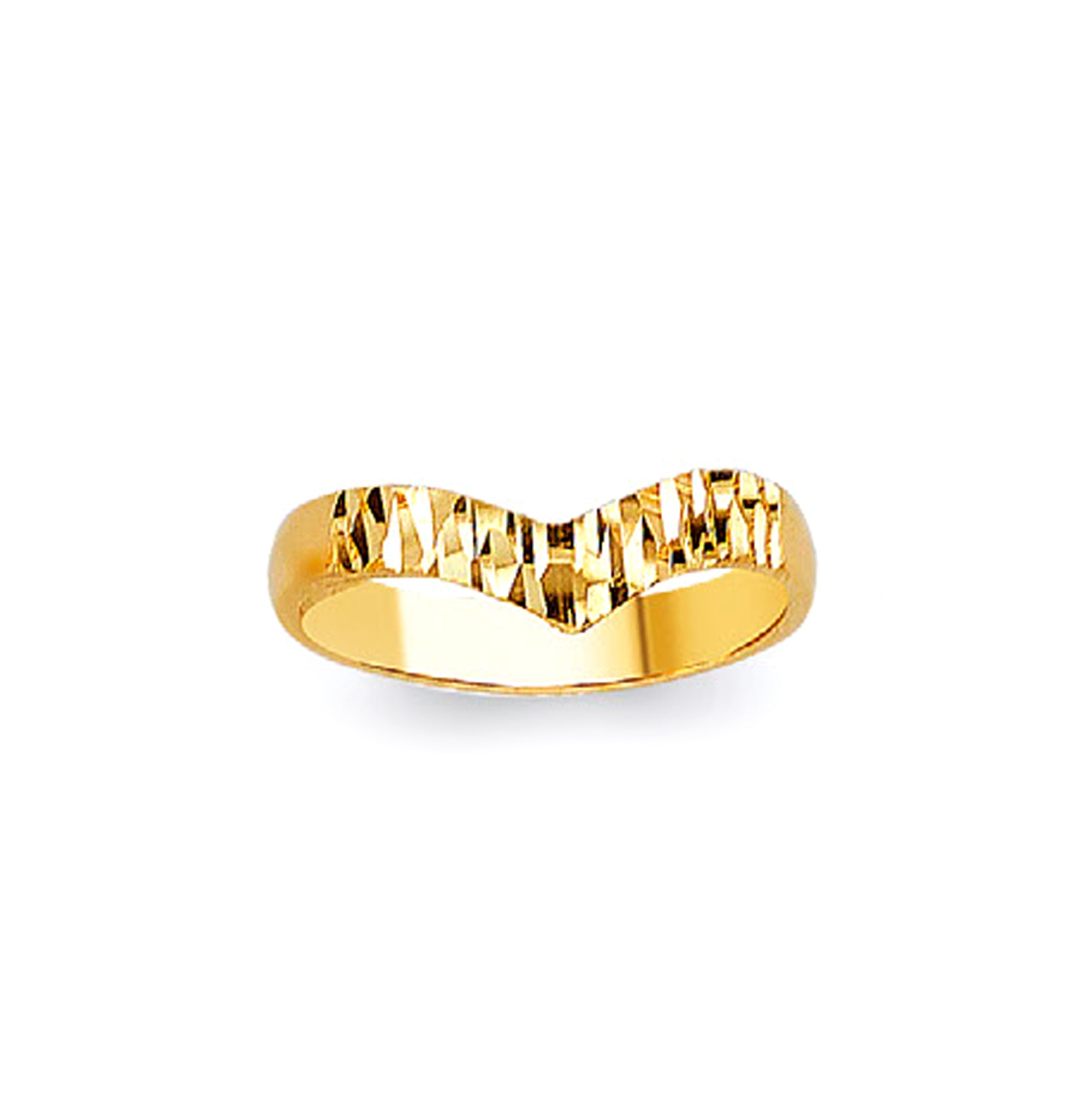 Fancy Abstract Fashion Ring in Solid Gold 