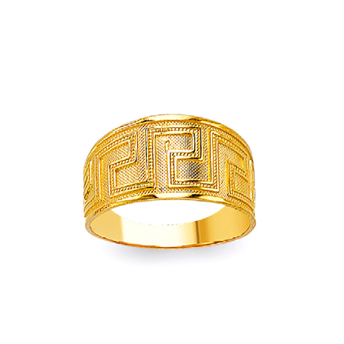 Vintage Greek Ring in Solid Gold 