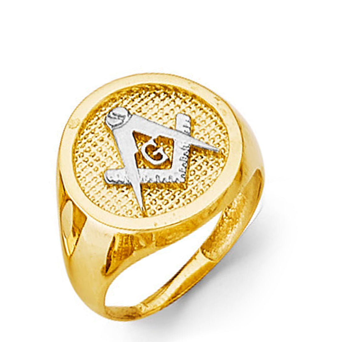 Masonic Signet Ring in Solid Gold 