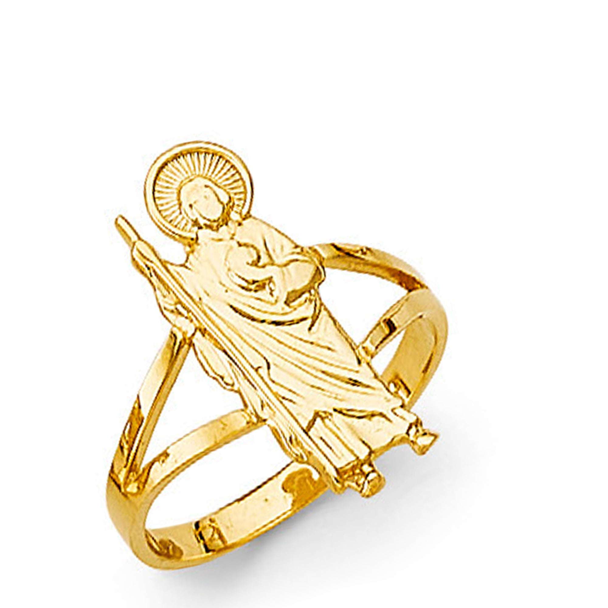 St. Judas Ring in Solid Gold 