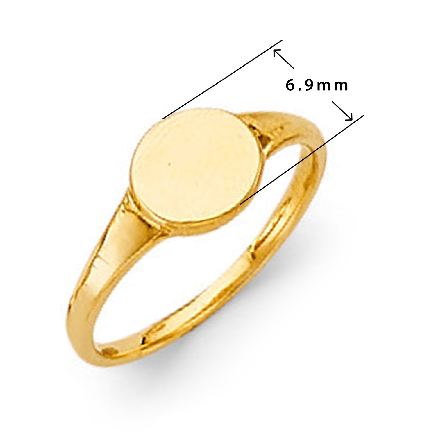 Game of Thrones Signet Ring in Solid Gold with Measurement