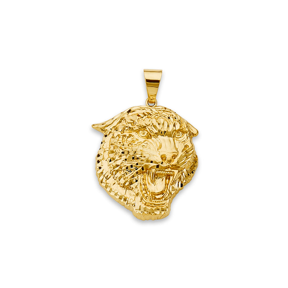 Yellow Gold Stunning Jaguar Statement Pendant 