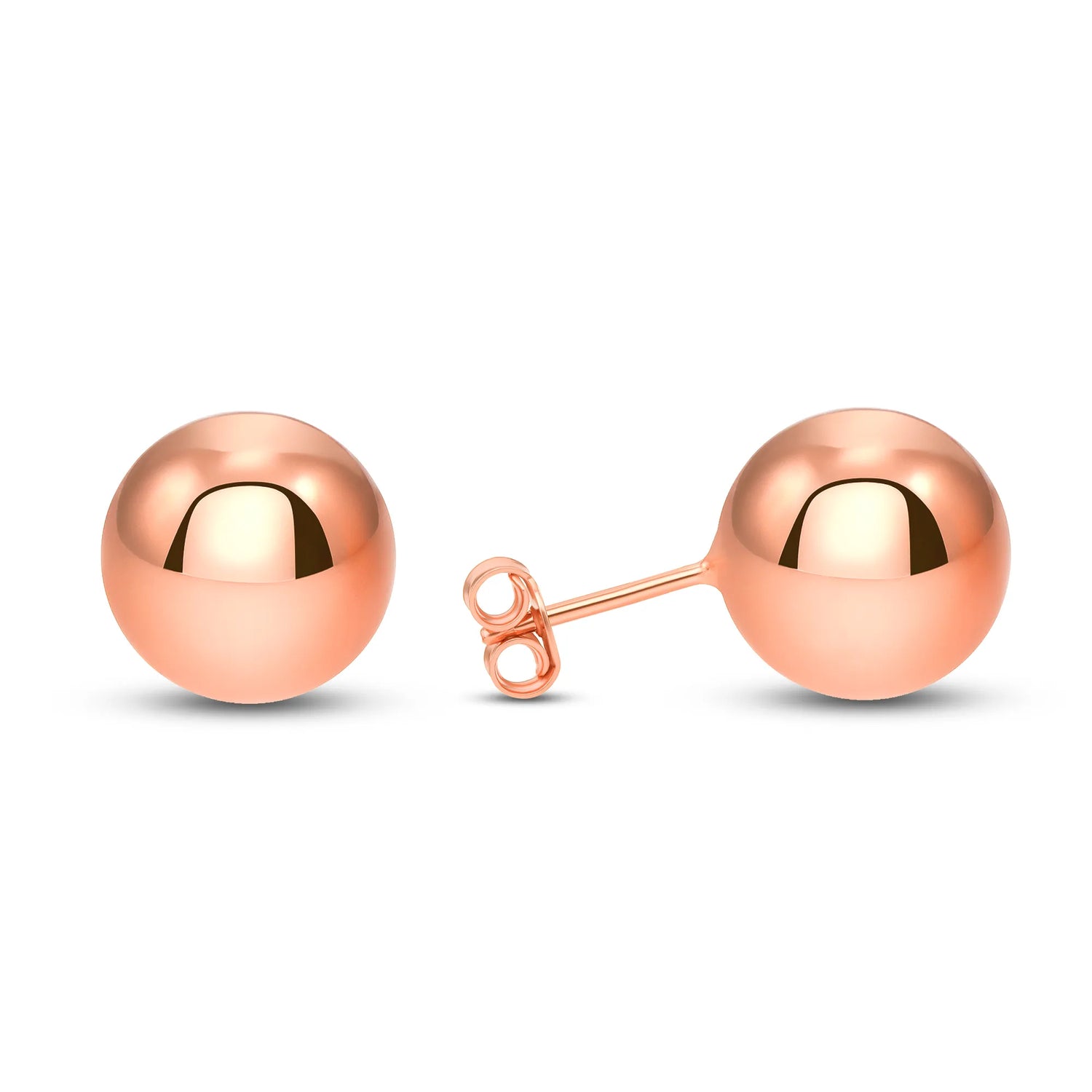 925 Sterling Silver Ball Stud Earrings