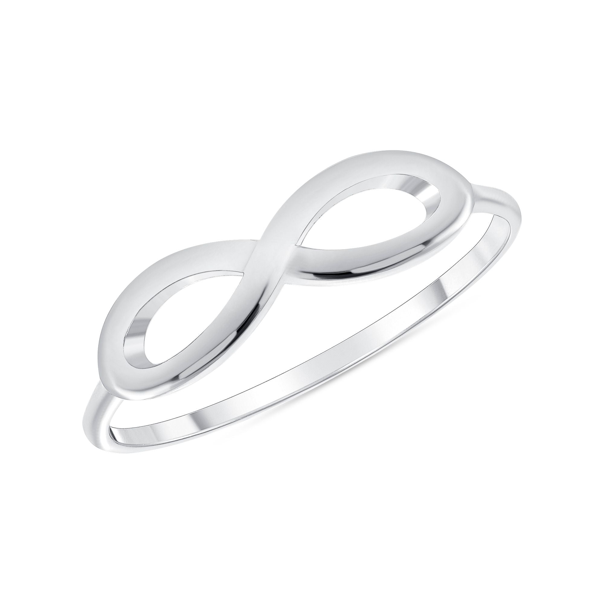 925 Sterling Silver Infinity Fashion Ring