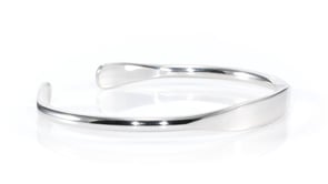 925 Sterling Silver Engravable ID Cuff Bracelet
